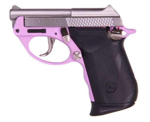 Taurus PT-22 22 LR 2.75" Tip Up Barrel Lavender Polymer Frame SS 8rd Mag